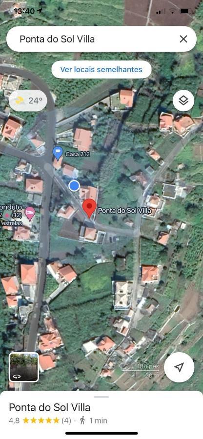 Studio Privado Com Vista Mar E Montanha Понта до Сол Екстериор снимка